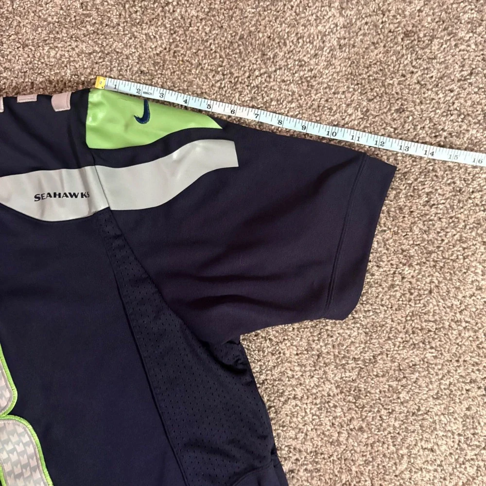 Seattle Seahawks Russell Wilson #3 Nike On Field NFL Jersey 48‎